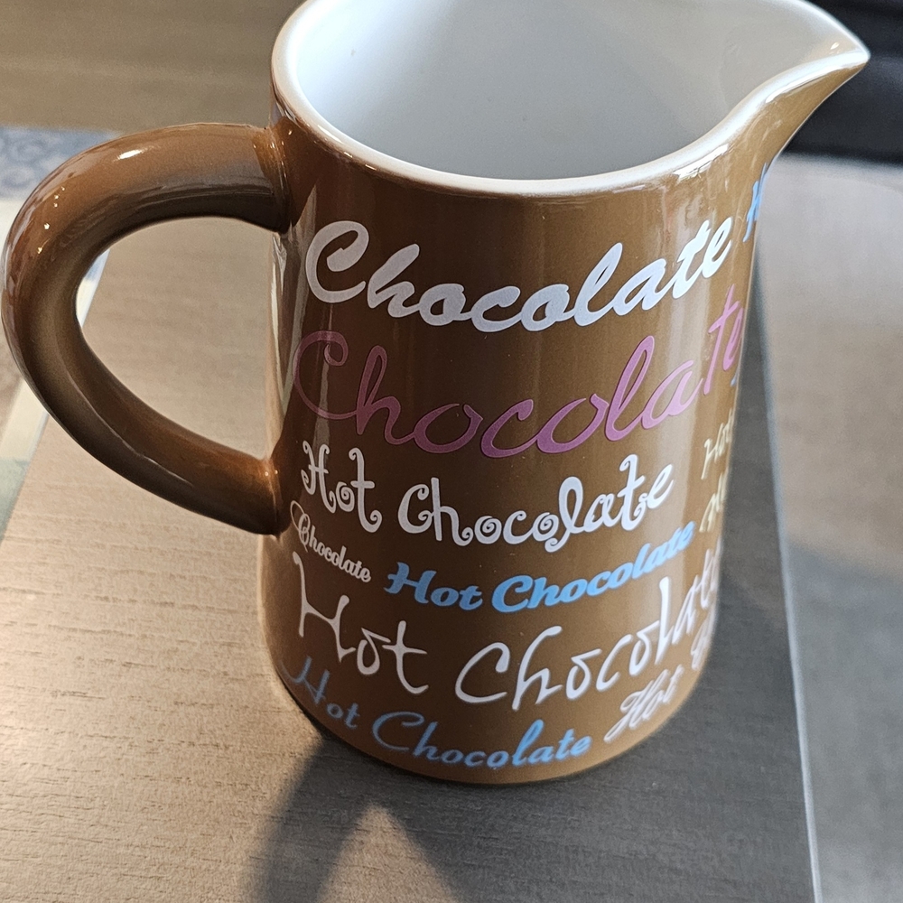 Sapota Brown "Hot Chocolate" Vintage Pitcher